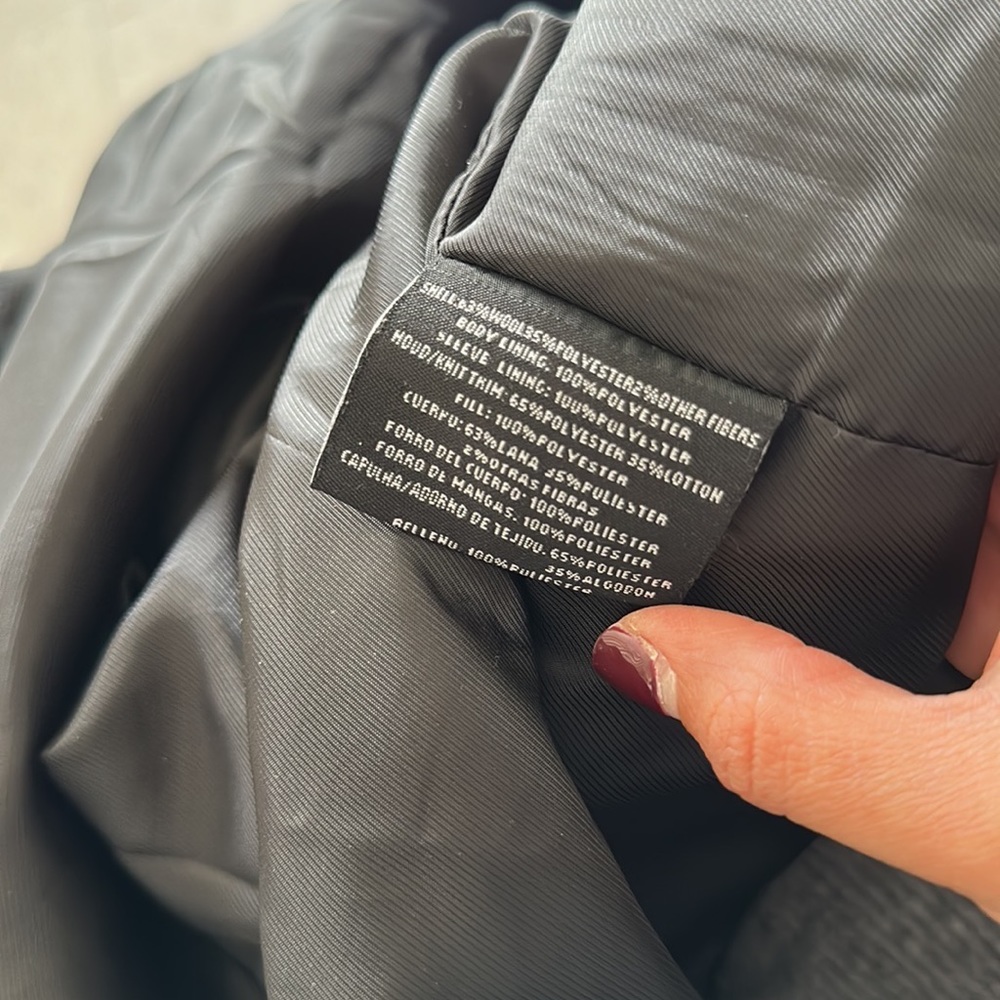 Black Rivet coat jacket - Picture 2 of 7